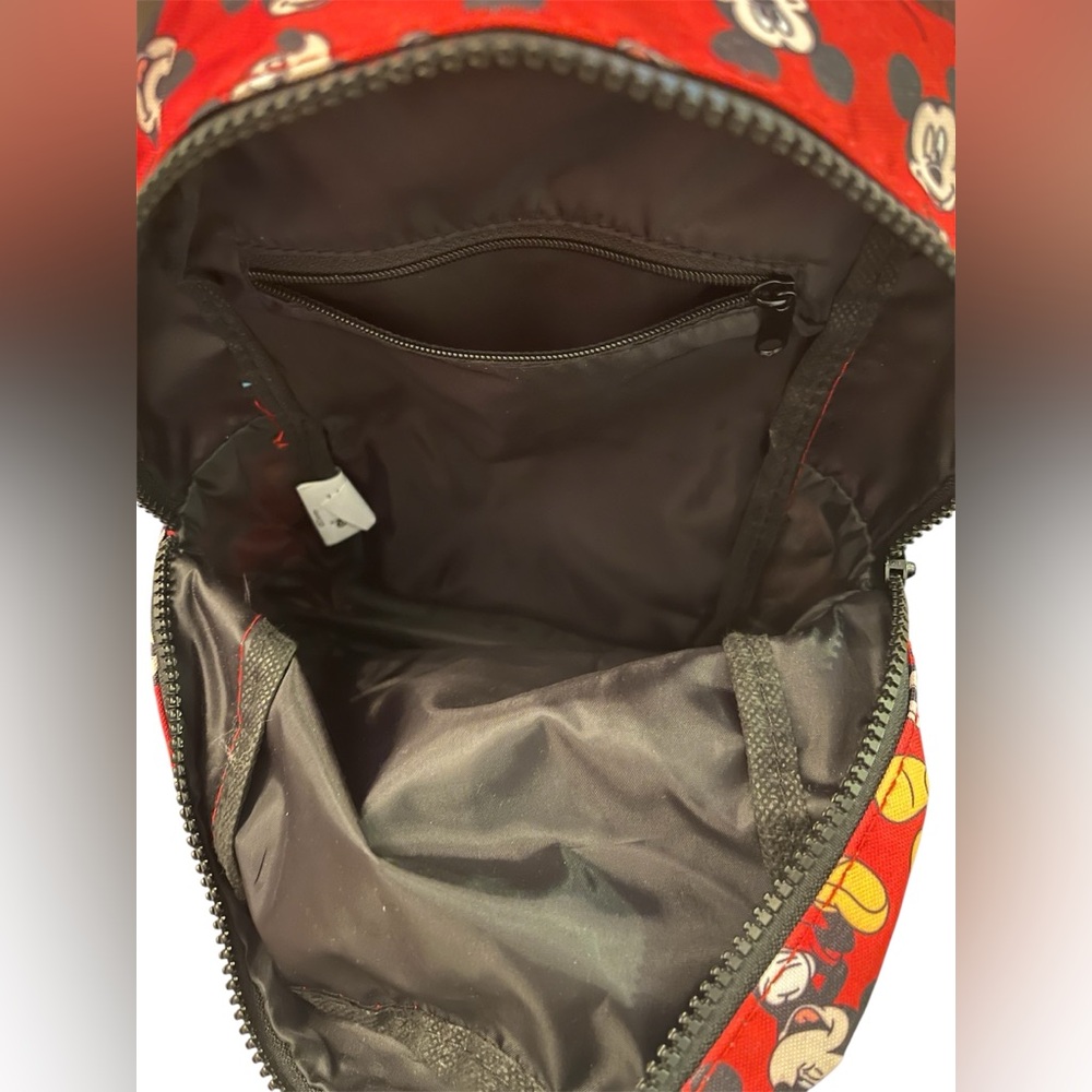Disney Mickey Mouse Red Mini Backpack - image 3